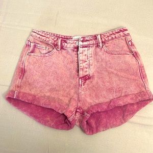 Love and Harmony Pink Shorts Size Medium